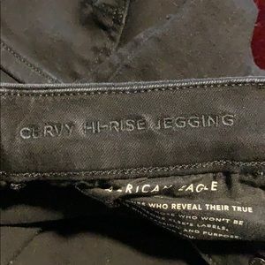 American Eagle Hi-Rise Curvy Jeggings